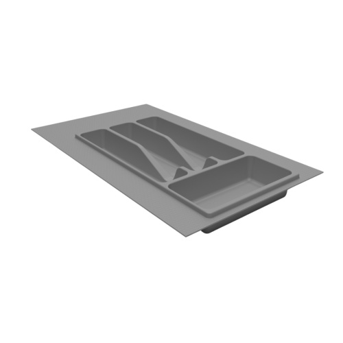 Лоток для столовых приборов МФС в базу 350 мм, Серый