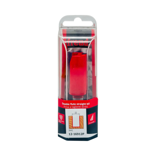 Фреза пазовая D=22; h=38,1; H=80; Z=2; A=12; RH