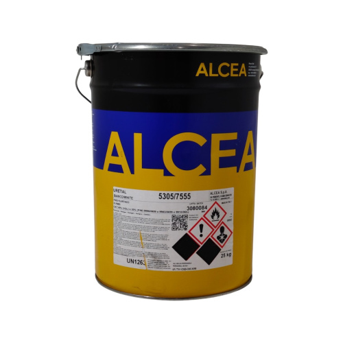 Грунт ПУ белый 2К 5305-7555 (FB1090) 25 кг 2:1 по объёму с отверд. 9990-0699, сухой остат. 71%