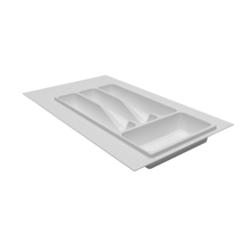 Лоток для столовых приборов МФС в базу 350 мм, Белый