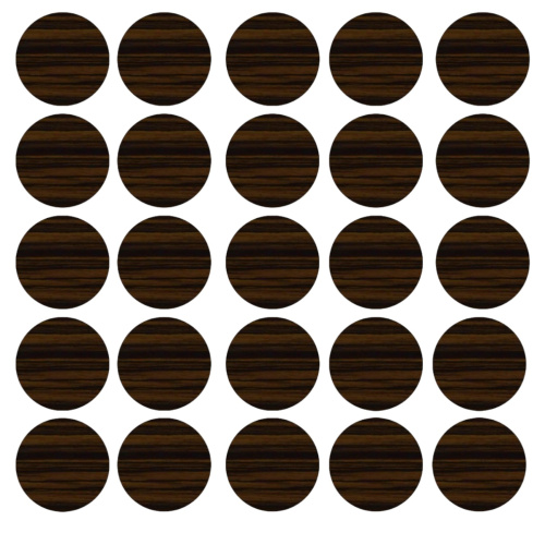 14311 Заглушка самокл. 14мм. Зебрано классик