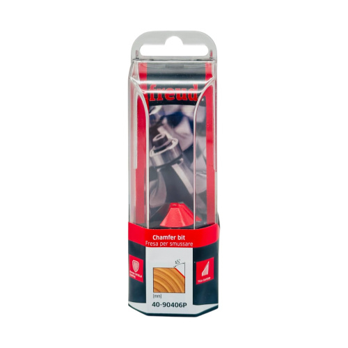 Фреза для снятия фаски D=25; h=8; A=6; Z=2; α=45˚