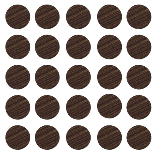 20310 Заглушка самокл. 20мм. Легно темный