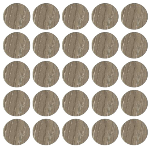 14849 Заглушка самокл. 14мм. Дуб латте