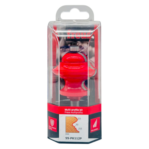 Фреза мультипрофильная нижний подшипник D=54,7; h=49; H=102; A=12