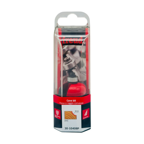 Фреза галтельная для закруглений, нижний подшибник D=31,8; h=12,7; H=55,2; A=8; R=9.5