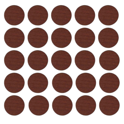 14350 Заглушка самокл. 14мм. Орех экко