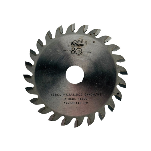 Пила подрезная PILANA 125x3.1-4.3/2,2x22 24WZ