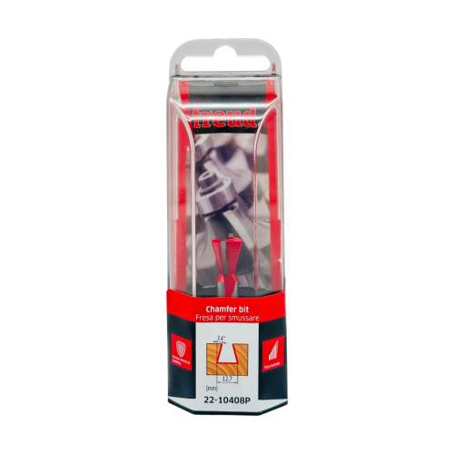 Фреза "Ласточкин хвост" D=12,7; h=12,7; H=47,5; A=8; α=14˚