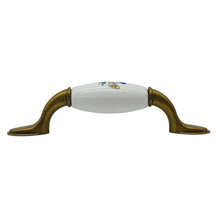 Ручка мебельная 96мм, керамика, рис. 1 (24)