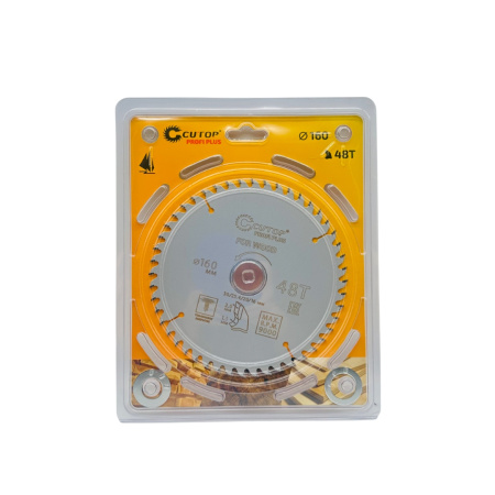 Диск пильный с тефлоновым покрытием, CUTOP Profi plus, 190 х 1,5/2,2 х 60T