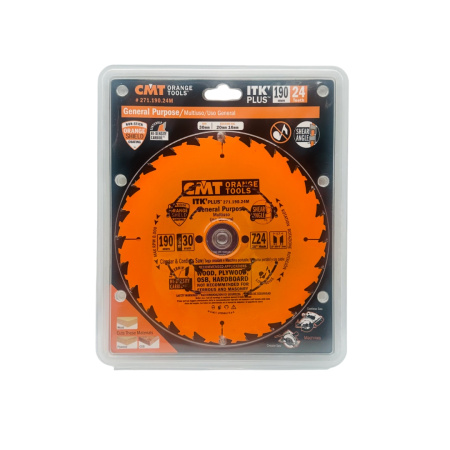 Пила для продольно-поперечного раскроя D190х1,7/1,1х30 Z24