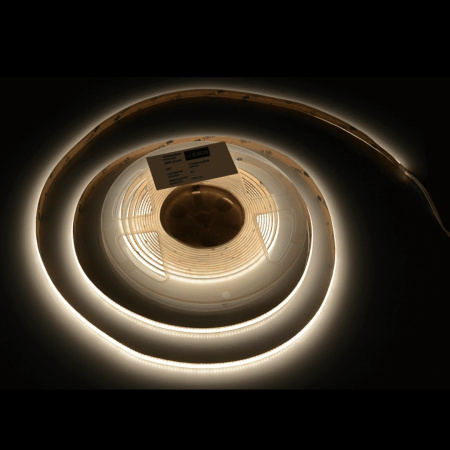 Лента светодиодная AQ LED-LINE COB 480 LED/м 12V 14W/м 8 мм IP20 нейтральный  белый 5 м