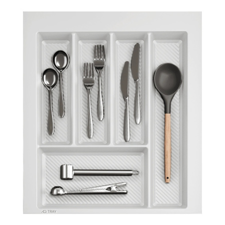 Лоток для столовых приборов AQ TRAY 450 белый