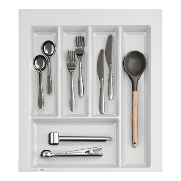 Лоток для столовых приборов AQ TRAY 450 белый