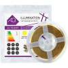 Лента светодиодная AQ LED-LINE COB 480 LED/м 12V 14W/м 8 мм IP20 теплый белый 5 м