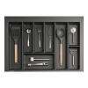 Лоток для столовых приборов AQ TRAY 700 графит